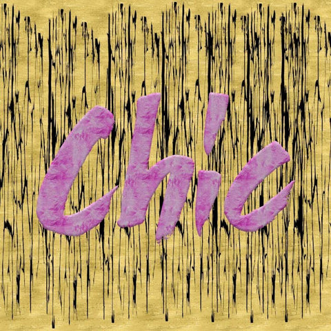 Chic White Modern Wood Framed Art Print with Double Matting by Murdock, Ramona