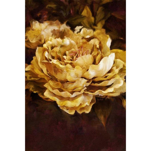 Floral White Modern Wood Framed Art Print by Murdock, Ramona