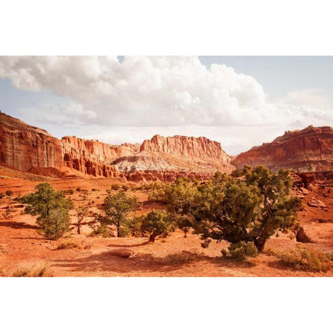 Capital Reef Utah Black Modern Wood Framed Art Print by Murdock, Ramona