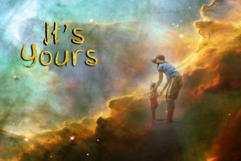 Its Yours White Modern Wood Framed Art Print with Double Matting by Murdock, Ramona