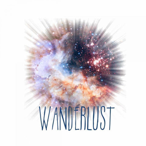 Wanderlust Gold Ornate Wood Framed Art Print with Double Matting by Murdock, Ramona