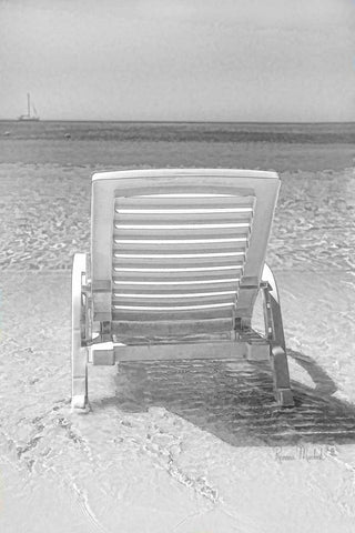 Front Row Seat Black Ornate Wood Framed Art Print with Double Matting by Murdock, Ramona