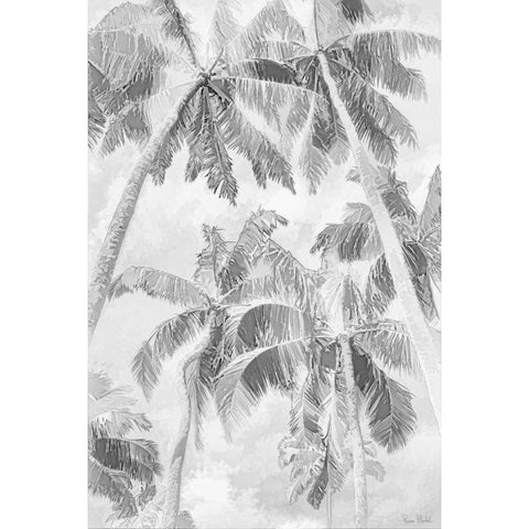 Swaying Palms IV Gold Ornate Wood Framed Art Print with Double Matting by Murdock, Ramona