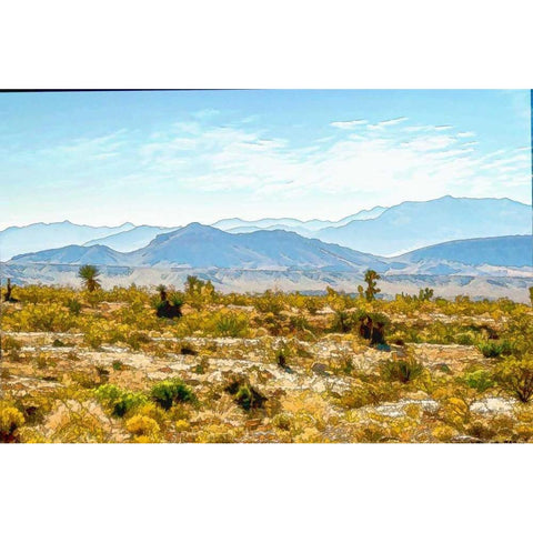 Utah Desert II Black Modern Wood Framed Art Print by Murdock, Ramona