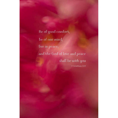 Be of Good Comfort Gold Ornate Wood Framed Art Print with Double Matting by Murdock, Ramona