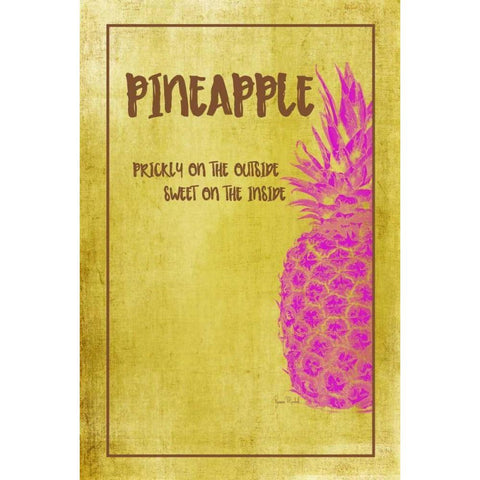 Prickly and Sweet Gold Ornate Wood Framed Art Print with Double Matting by Murdock, Ramona