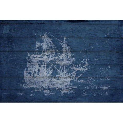 Ghostly II Gold Ornate Wood Framed Art Print with Double Matting by Murdock, Ramona