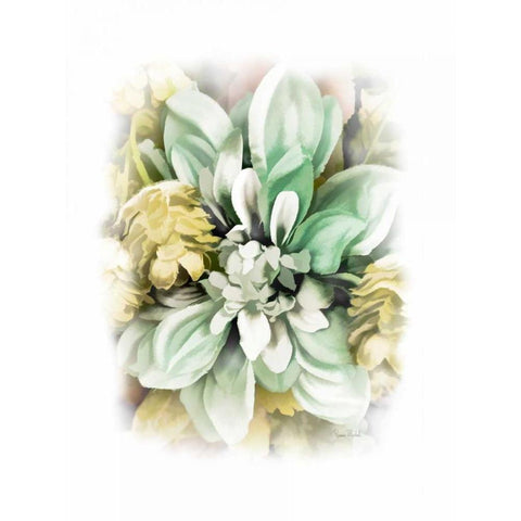 Azure Star Gold Ornate Wood Framed Art Print with Double Matting by Murdock, Ramona