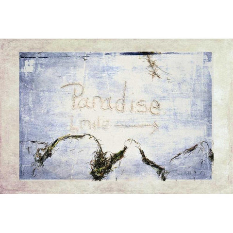 Paradise 1 Mile White Modern Wood Framed Art Print by Murdock, Ramona