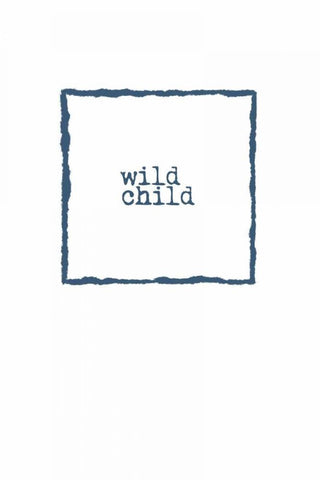 Wild Child Black Ornate Wood Framed Art Print with Double Matting by Murdock, Ramona