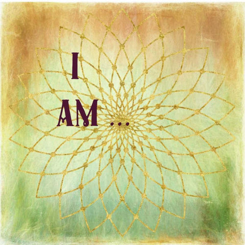 I Am Black Ornate Wood Framed Art Print with Double Matting by Murdock, Ramona