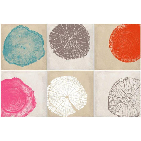 Tree Stump Composite Black Modern Wood Framed Art Print by Murdock, Ramona