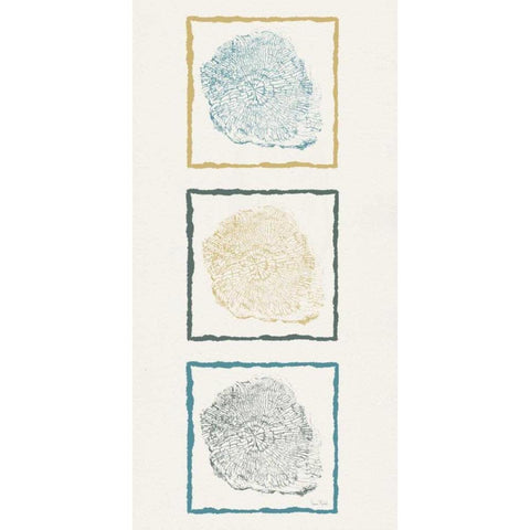 Stump Triptych I Black Modern Wood Framed Art Print by Murdock, Ramona