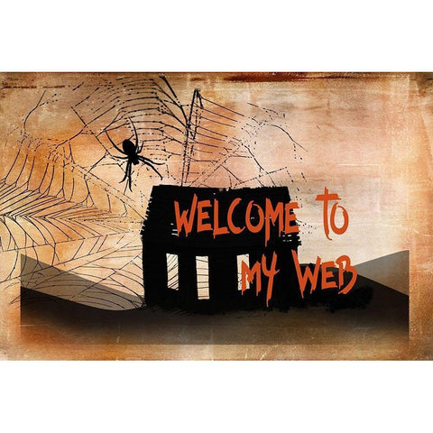 Welcome to my Web Black Modern Wood Framed Art Print with Double Matting by Murdock, Ramona