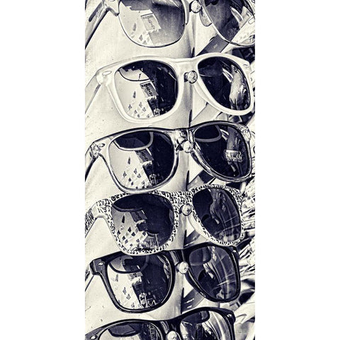 Cool Glass III White Modern Wood Framed Art Print by Murdock, Ramona