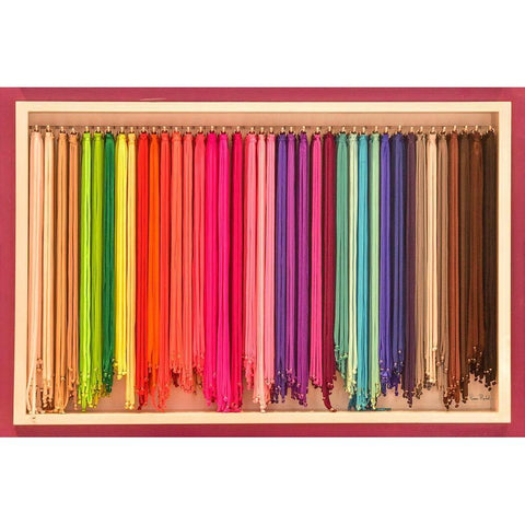 Bright Mexico Colors Gold Ornate Wood Framed Art Print with Double Matting by Murdock, Ramona