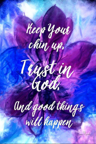 Chin Up Black Ornate Wood Framed Art Print with Double Matting by Murdock, Ramona