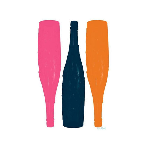 Topsy Turvy Gold Ornate Wood Framed Art Print with Double Matting by Murdock, Ramona