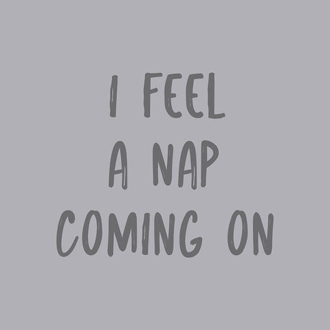 I Feel a Nap Gold Ornate Wood Framed Art Print with Double Matting by Murdock, Ramona