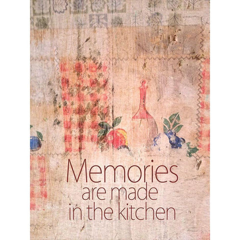 Kitchen Memories Black Modern Wood Framed Art Print with Double Matting by Murdock, Ramona