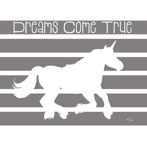 Dreams Come True Gold Ornate Wood Framed Art Print with Double Matting by Murdock, Ramona