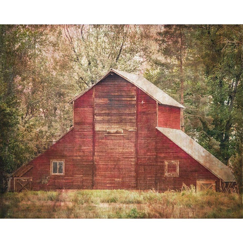 Another Time Black Modern Wood Framed Art Print with Double Matting by Murdock, Ramona