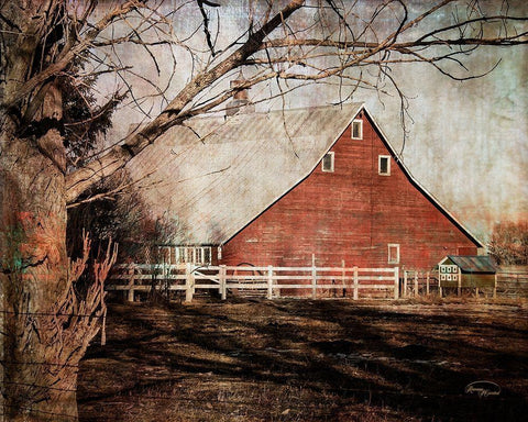 Still Working White Modern Wood Framed Art Print with Double Matting by Murdock, Ramona