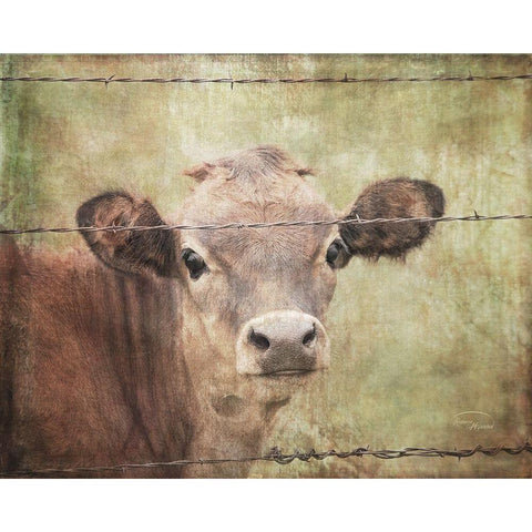 Little Bess Gold Ornate Wood Framed Art Print with Double Matting by Murdock, Ramona