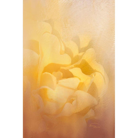 Showers of Light Gold Ornate Wood Framed Art Print with Double Matting by Murdock, Ramona