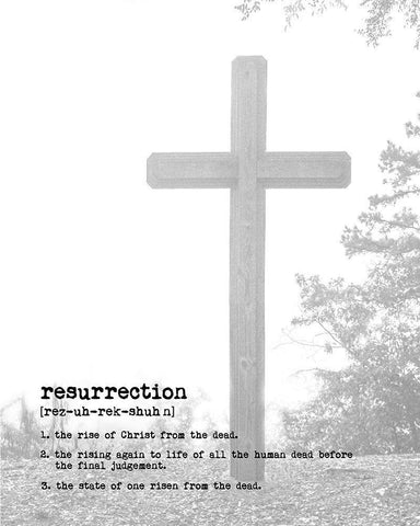 Resurrection Black Ornate Wood Framed Art Print with Double Matting by Murdock, Ramona