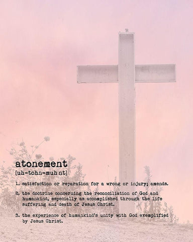 Atonement III White Modern Wood Framed Art Print with Double Matting by Murdock, Ramona