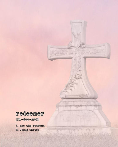 Redeemer III Black Ornate Wood Framed Art Print with Double Matting by Murdock, Ramona