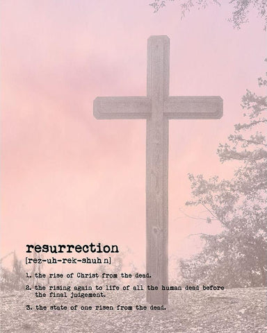 Resurrection III Black Ornate Wood Framed Art Print with Double Matting by Murdock, Ramona