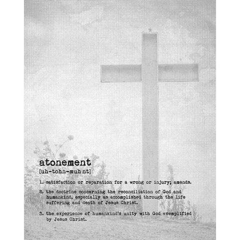 Atonement II Black Modern Wood Framed Art Print by Murdock, Ramona