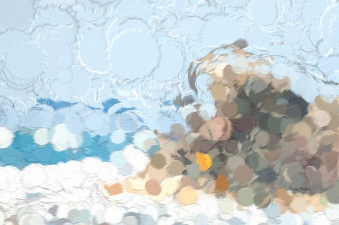 Reverie Black Ornate Wood Framed Art Print with Double Matting by Murdock, Ramona