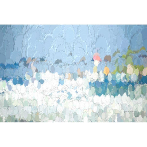 Pretty Little Baubles White Modern Wood Framed Art Print by Murdock, Ramona