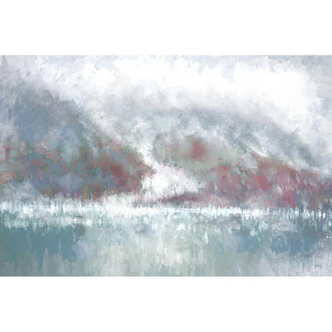 Glacier IV White Modern Wood Framed Art Print by Murdock, Ramona