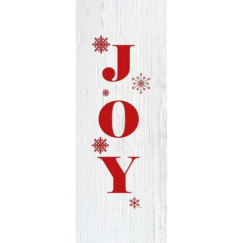 Joy Black Modern Wood Framed Art Print by Murdock, Ramona