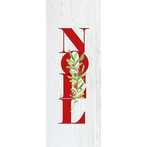 Noel Black Modern Wood Framed Art Print by Murdock, Ramona