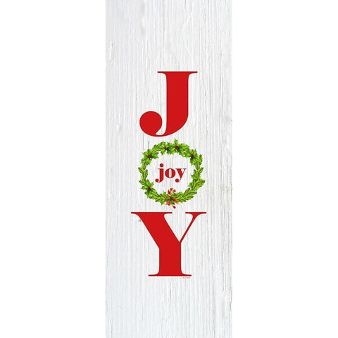 Joy Black Modern Wood Framed Art Print by Murdock, Ramona