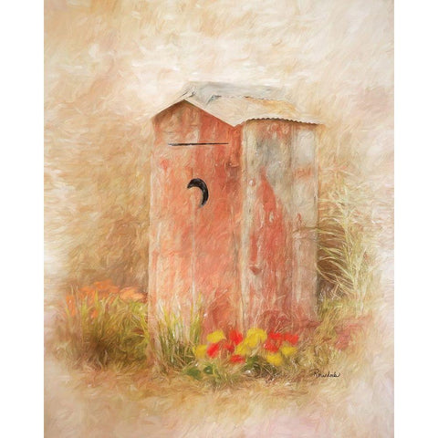 Outdoor Plumbing Gold Ornate Wood Framed Art Print with Double Matting by Murdock, Ramona