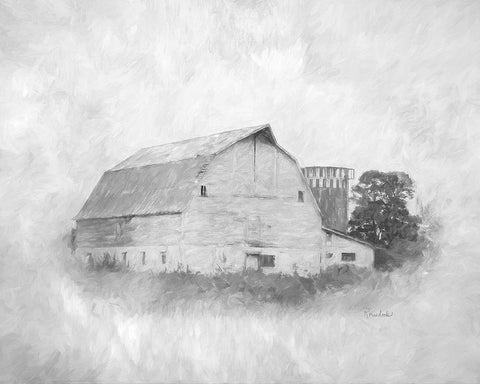 Somewhere in Missouri II Black Ornate Wood Framed Art Print with Double Matting by Murdock, Ramona