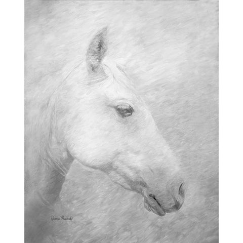 His Majesty Black Modern Wood Framed Art Print by Murdock, Ramona