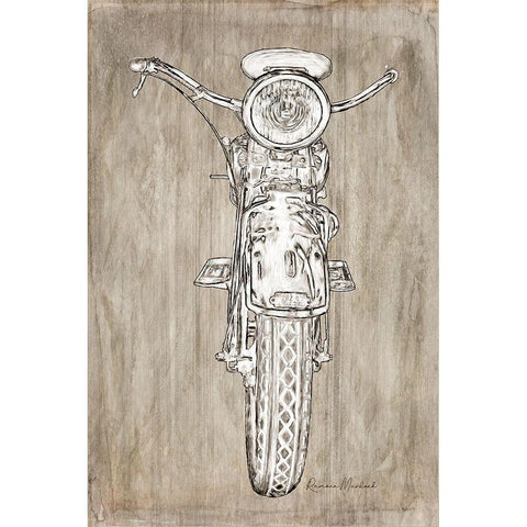 Dream Cycle No. 1 Black Modern Wood Framed Art Print by Murdock, Ramona