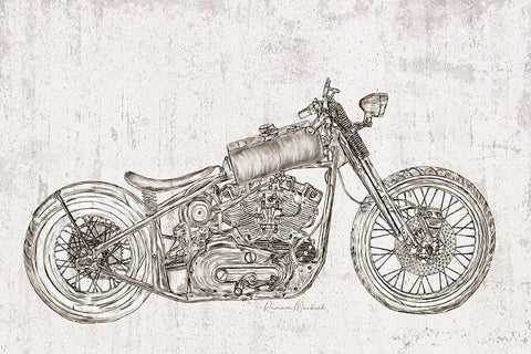 Sweet Ride No. 3 Black Ornate Wood Framed Art Print with Double Matting by Murdock, Ramona