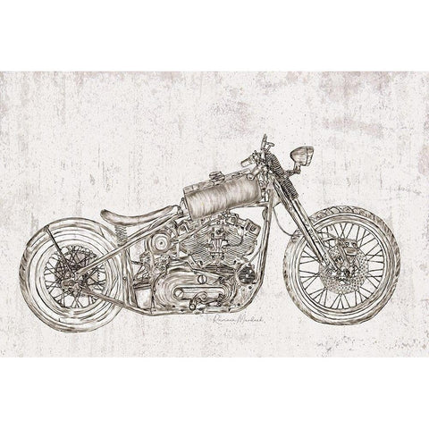 Sweet Ride No. 3 Black Modern Wood Framed Art Print by Murdock, Ramona