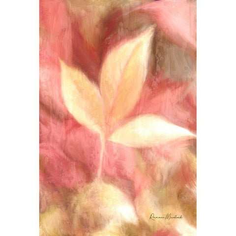 Glorious Autumn No. 3 White Modern Wood Framed Art Print by Murdock, Ramona