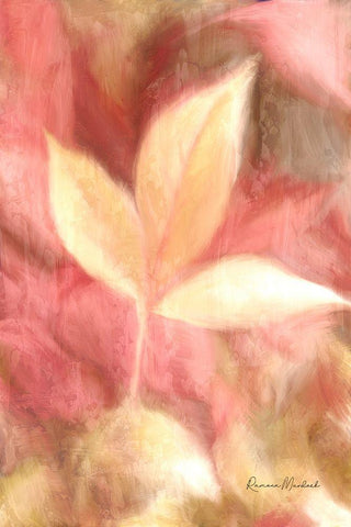 Glorious Autumn No. 3 White Modern Wood Framed Art Print with Double Matting by Murdock, Ramona