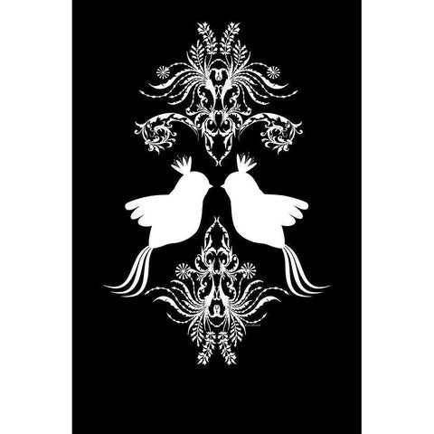 Twitter Royals Gold Ornate Wood Framed Art Print with Double Matting by Murdock, Ramona