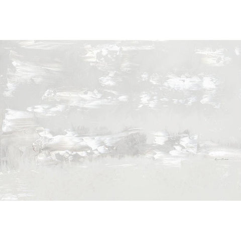 Neutral Abstract II Black Modern Wood Framed Art Print with Double Matting by Murdock, Ramona